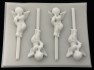 3524 Standing Cherub Chocolate or Hard Candy Lollipop Mold